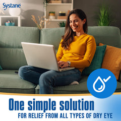 All major dry eye types supported by Systane Complete eye drops