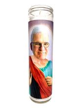 Steve Martin Celebrity Parody Devotional Prayer Candle White 8 Inches image 1