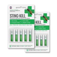 Sting-Kill first aid anesthetic swabs product image