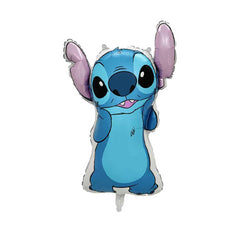 Stitch aluminum balloons featuring vibrant 3D cartoon shape
