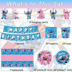 Stitch napkins 20 count for party