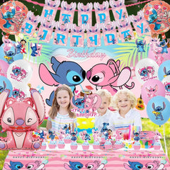 Cake decorations and cupcake toppers with pink plates