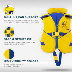 Stohlquist kids life vest 30-50 lbs product image