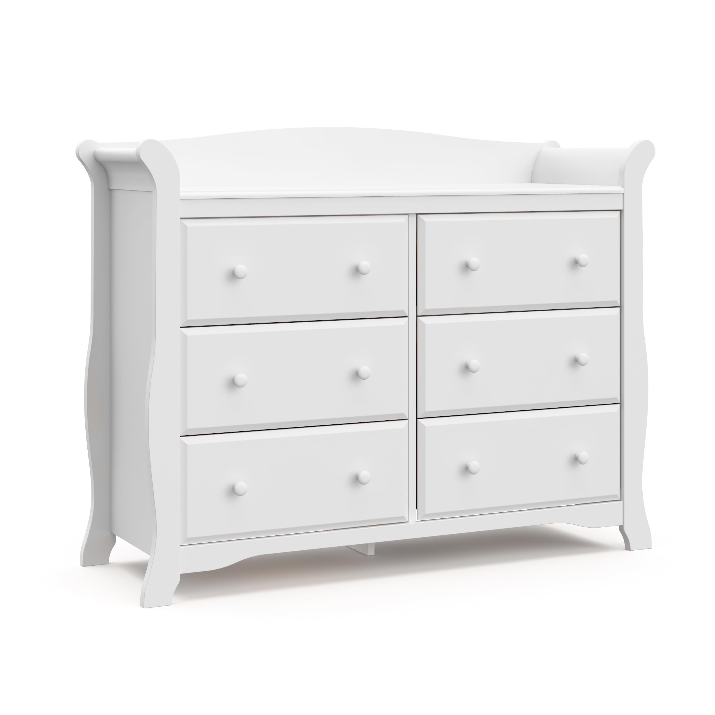 Storkcraft Avalon dresser white front view