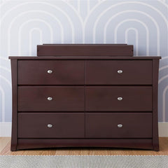 Six drawers with euro-glide tracks and safety stops