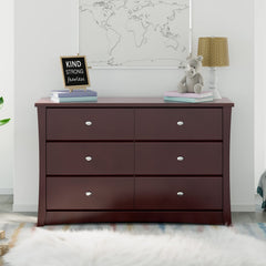 Nursery and kids bedroom dresser by Storkcraft Crescent