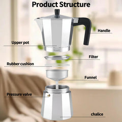 Stovetop Cuban coffee maker by Mongdio