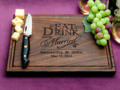 Straga personalized cutting boards front view No012