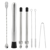 Straw hole puncher muddler product for lemonade stands