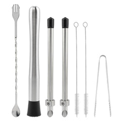Straw hole puncher muddler product for lemonade stands