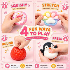 Party favors squishy gift box packaging image