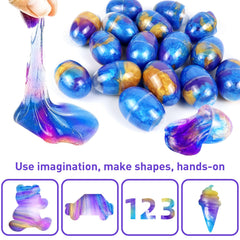 Soft flexible material Easter eggs for kids image