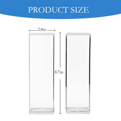 Rectangular two-tray serving set 8.7 by 2.8 inches STRFNEXUS