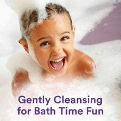 Lavender scented kids 3in1 bath product packaging
