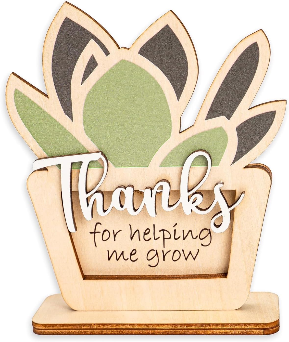 Succulent Planters Card Holder wooden display