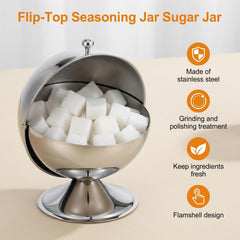 Sugar cubes and candies storage with sugar cube holder