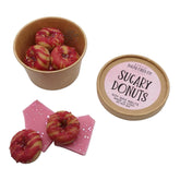 Sugary Donuts Snap Bars Brittle Wax Melts container