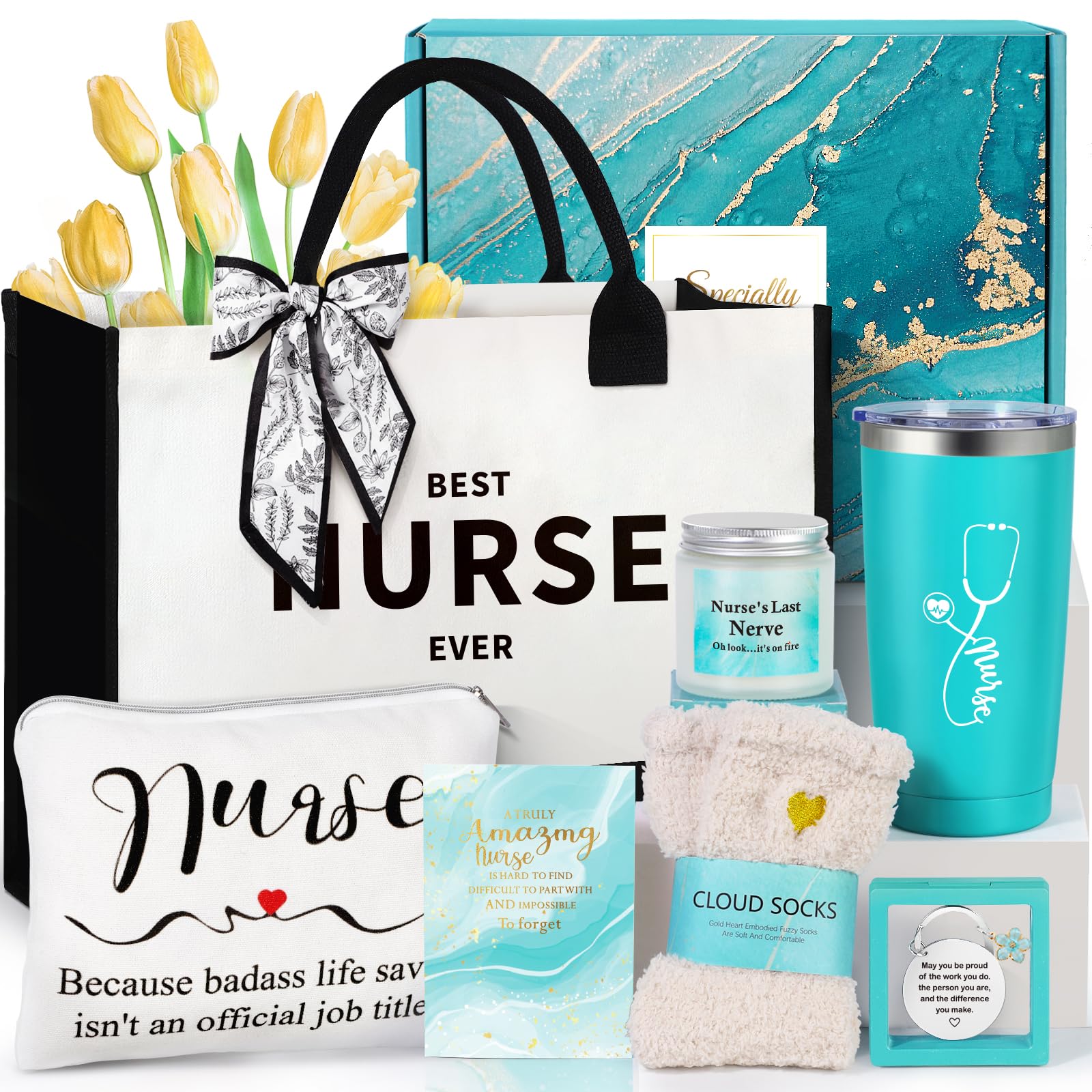 Suhctuptx nurse gifts gift set packaging