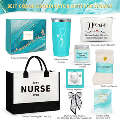 Beach Canvas Tote bag included in nurse gifts set
