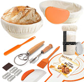 Sumeber sourdough starter kit 24Oz glass jar thermometer band
