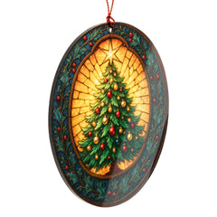 Suncatcher effect window hanging ornament by RUSATEN lit by natural light