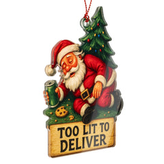 Suncatcher effect window hanging ornament in light