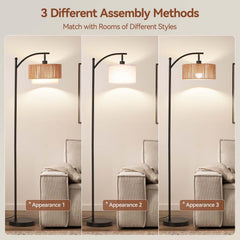 SUNMORY arc floor lamp 2700K 4000K 6000K color temps