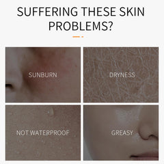 Waterproof and sweatproof sunscreen for outdoor use