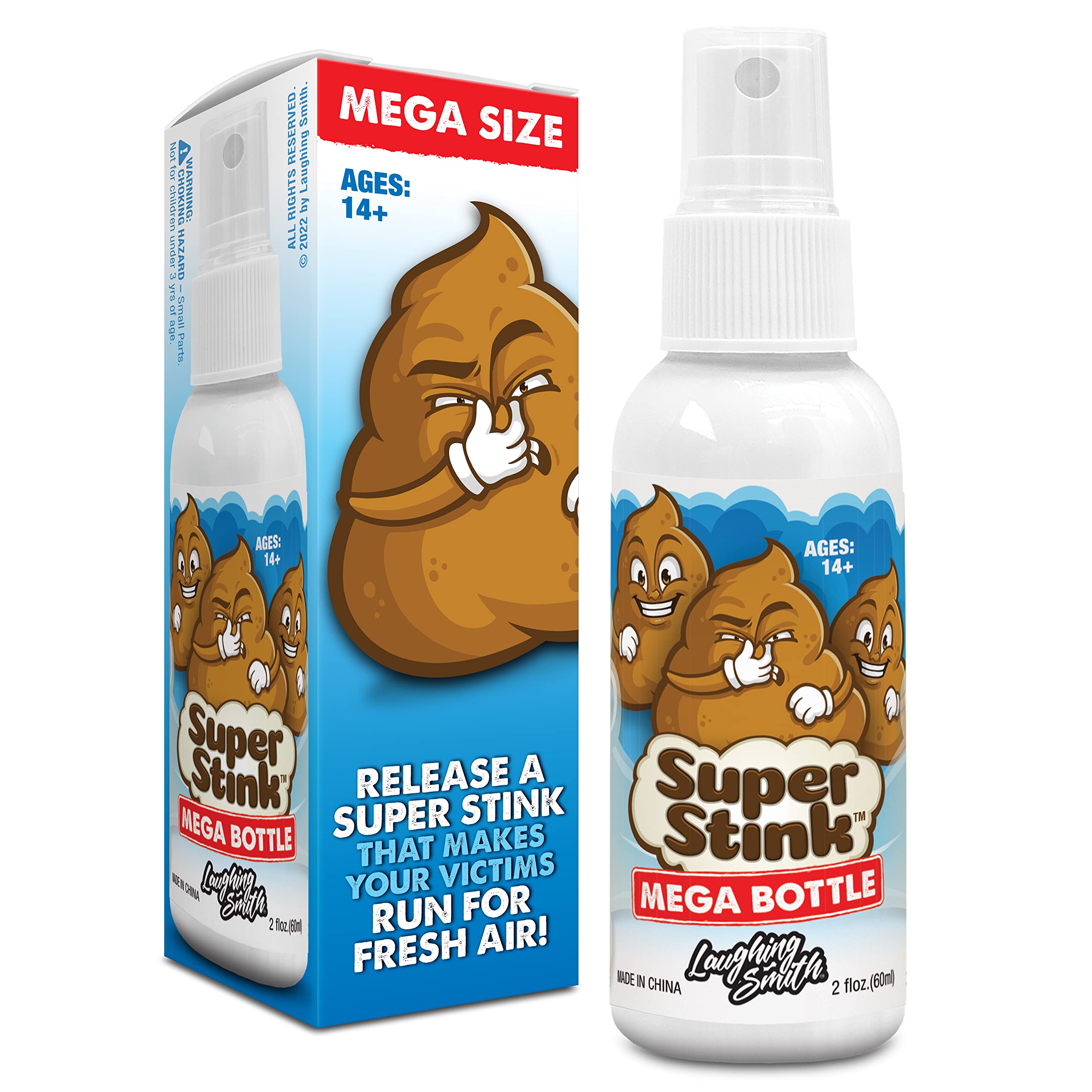 SUPER STINK mega size 60ml fart spray bottle