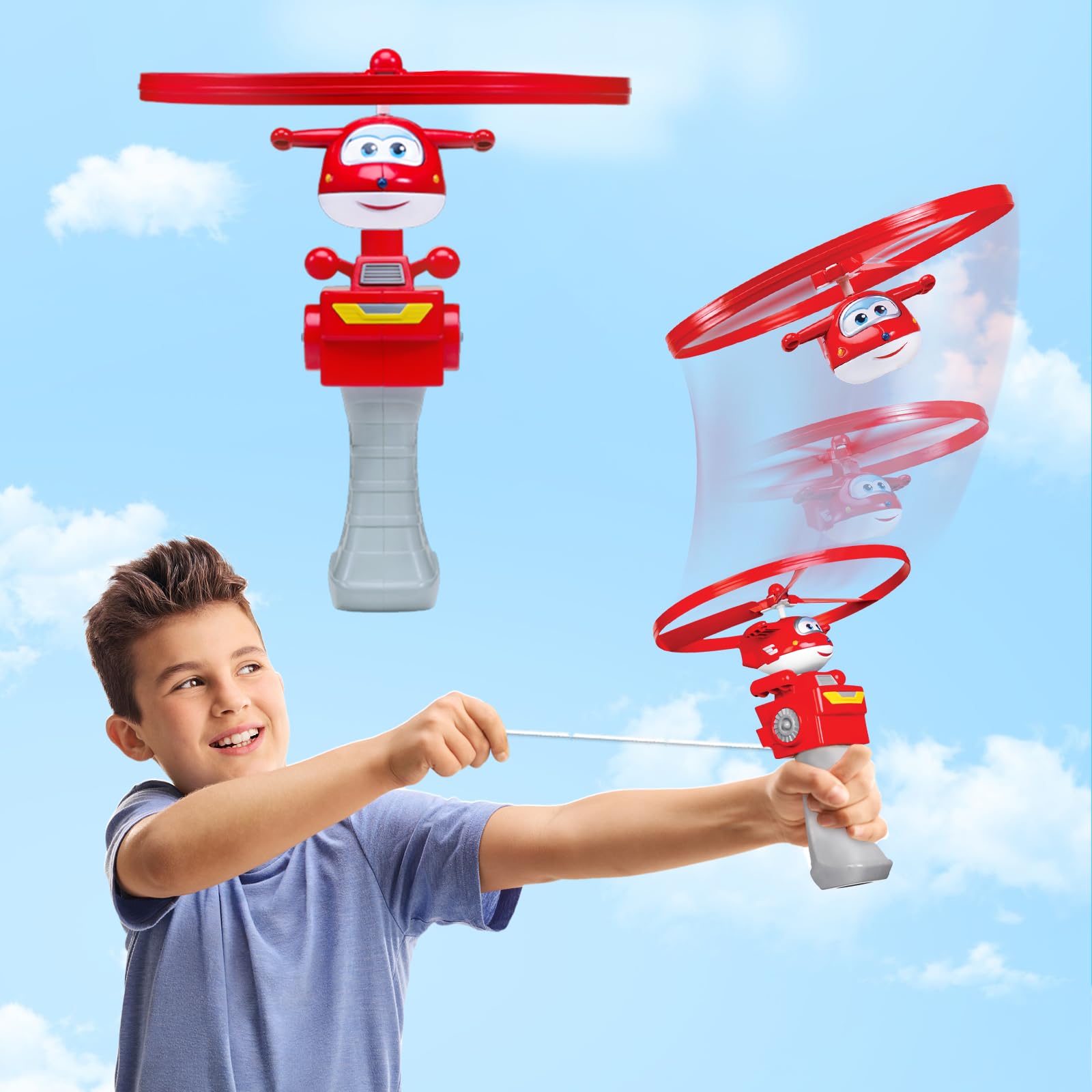 Super Wings High Flying Jett toy airplane figure