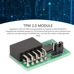 SuperMicro AOM TPM 9670V S module and 9670 Controller