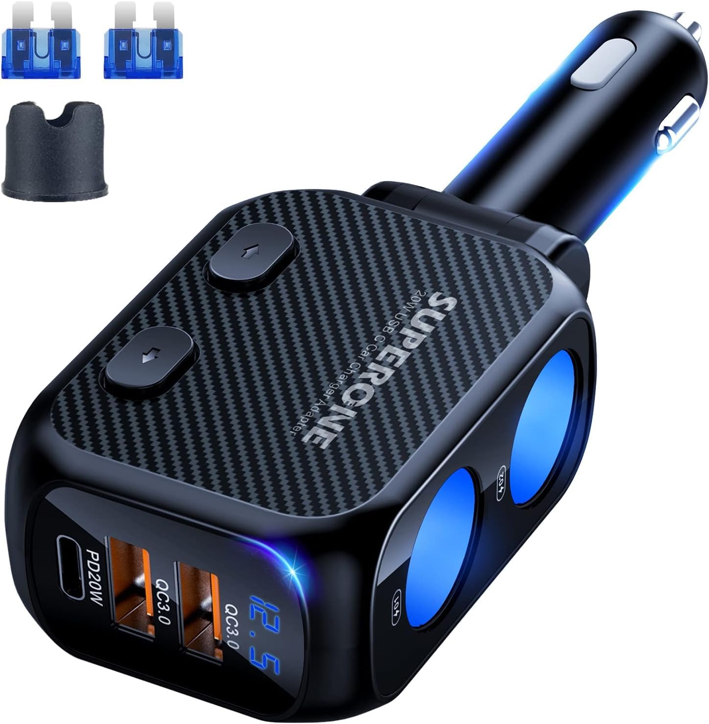 Brand Superone 180W cigarette splitter front view