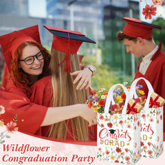 Non woven graduation tote bag lightweight durable material