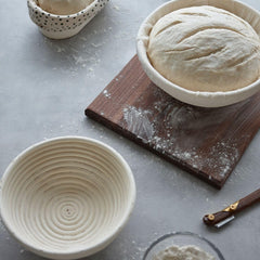 Walnut bread lame with five razor blades for bread scoring
