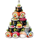 Sushi ornament for sushi lovers holiday decor
