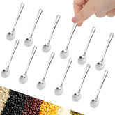 12Pcs Sustard Spoon set for spices and condiments in small jars
