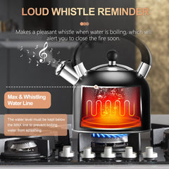 SUSTEAS induction compatible kettle base with versatile stove use