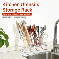 Suyue Y Utensil Holder anti-slip bottom and built-in handle