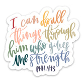 Swaygirls Christian magnet for refrigerator