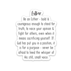Swaygirls Esther refrigerator magnet faith based design