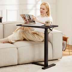 Sweetcrispy Overbed Table rolling desk for hospital rooms