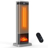 Sweetcrispy space heater 24inch indoor use with remote