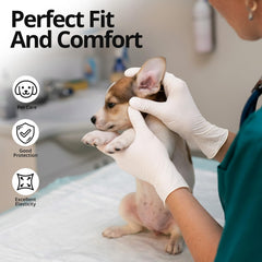 EN35W white nitrile gloves by SwiftGrip