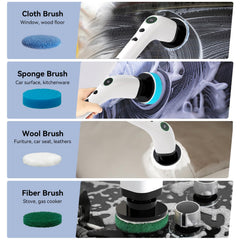 Swyprrix cordless cleaning brush side angle