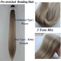 Kanekalo Fiber Flame Retradant lightweight pre stretched hair