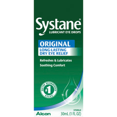 Systane Lubricant Eye Drops Original Formula packaging