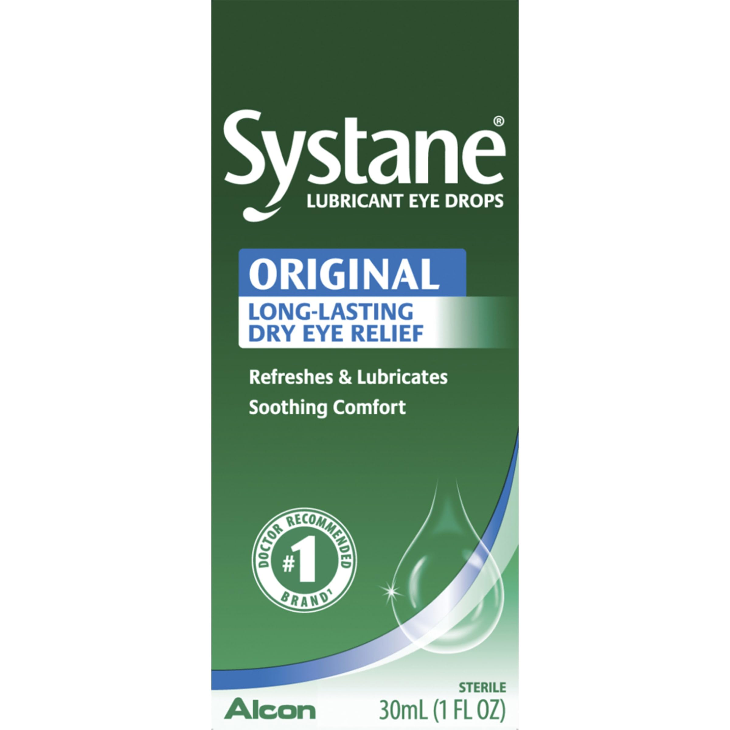 Systane Lubricant Eye Drops Original Formula 1 Fl Oz bottle