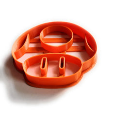 Toad head cookie cutter by T3D inspired Mario Bros
