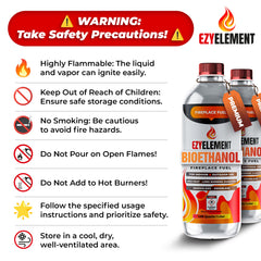 Renewable plant-based bioethanol fuel for table top fires