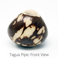 Eco friendly Tagua pipe portable and unique